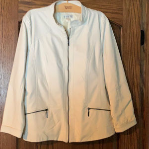 Christopher and Banks Faux leather jacket